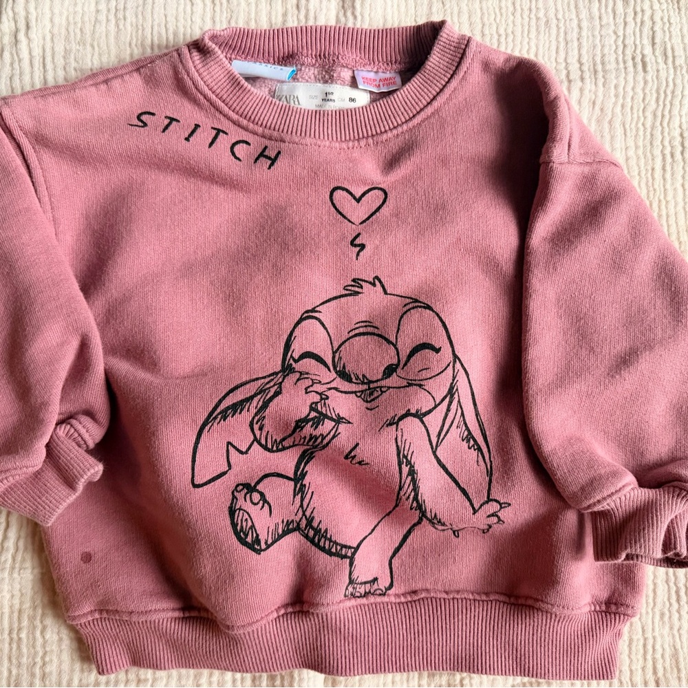 Zara Mauve Knit Sweater